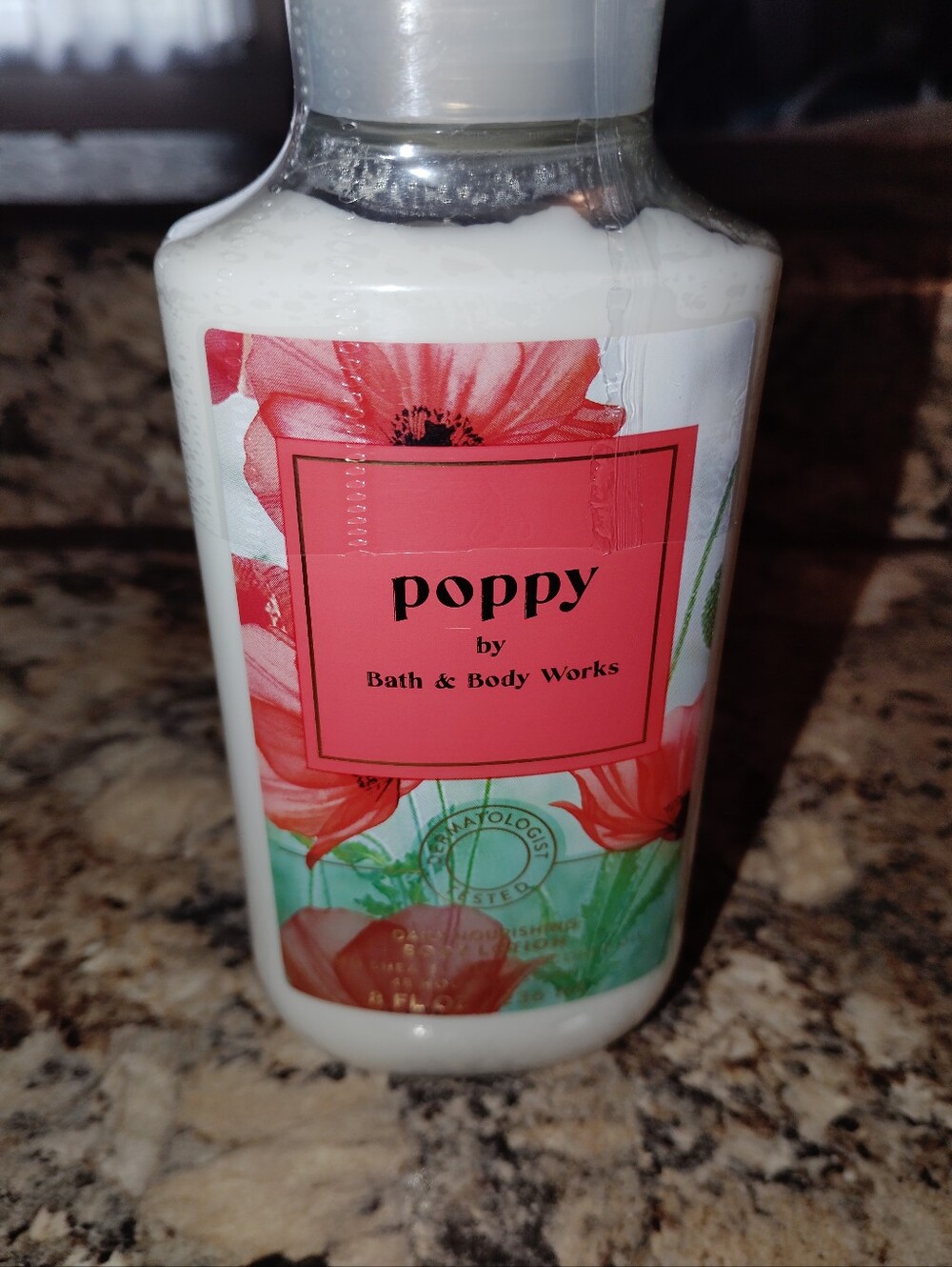 Bath & body works factory sealed brand new Poppy daily nourishing body lotion